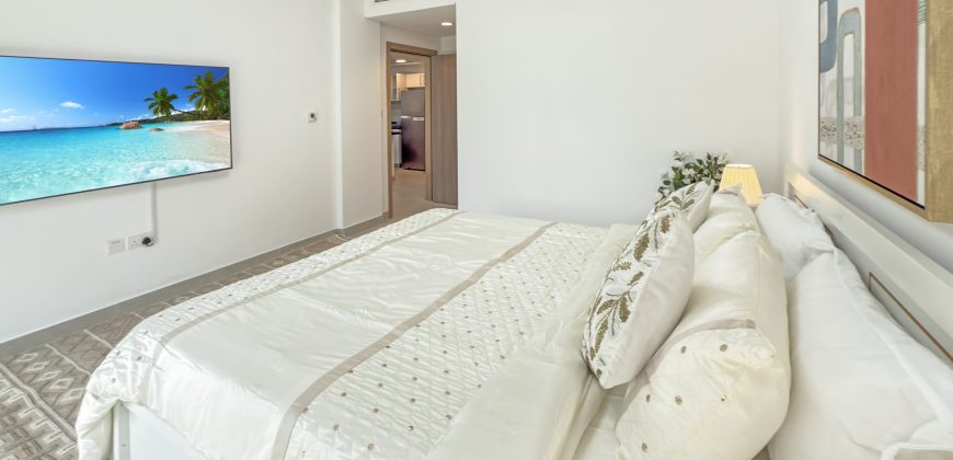 Perspective view opulent apartment for 4 Person
