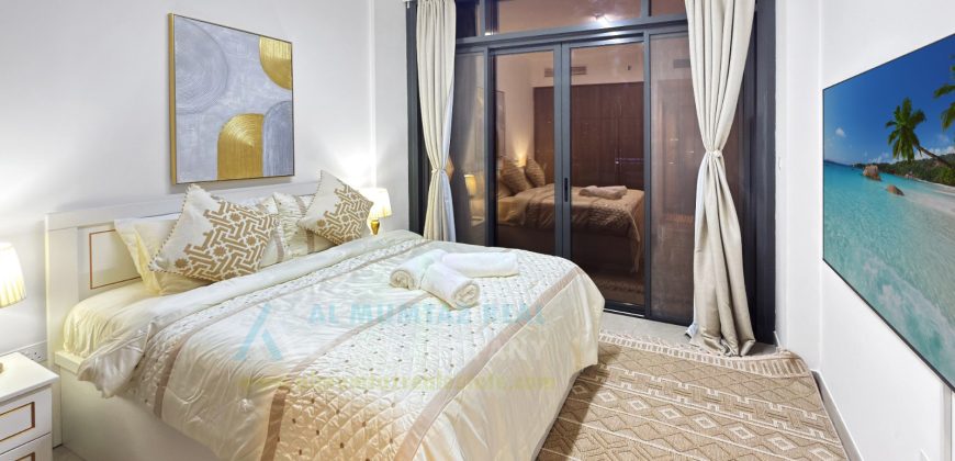 LUXURY FULLY FURNISHED 2BHK WITH MAIDS ROOM| BIRD’S-EYE VIEW | 0% COMMISSION