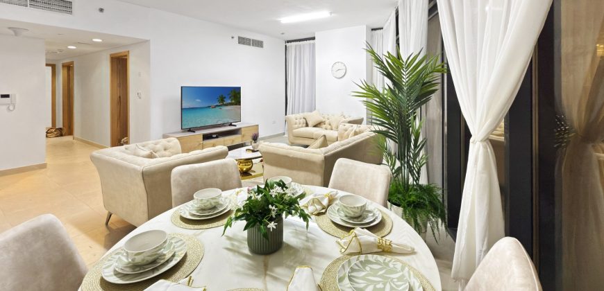 LUXURY FULLY FURNISHED 2BHK WITH MAIDS ROOM| BIRD’S-EYE VIEW | 0% COMMISSION