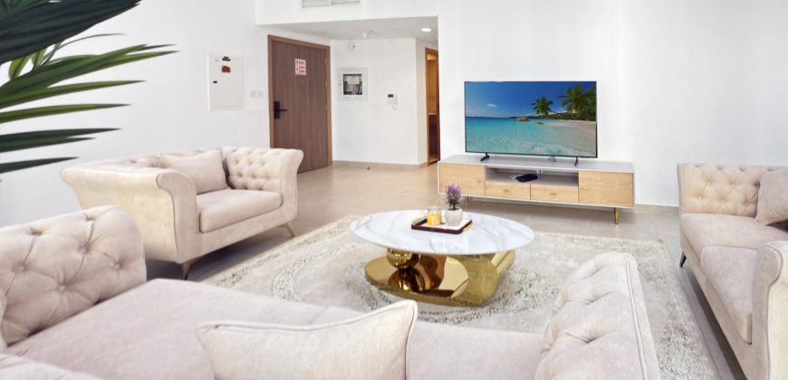 LUXURY FULLY FURNISHED 2BHK WITH MAIDS ROOM| BIRD’S-EYE VIEW | 0% COMMISSION