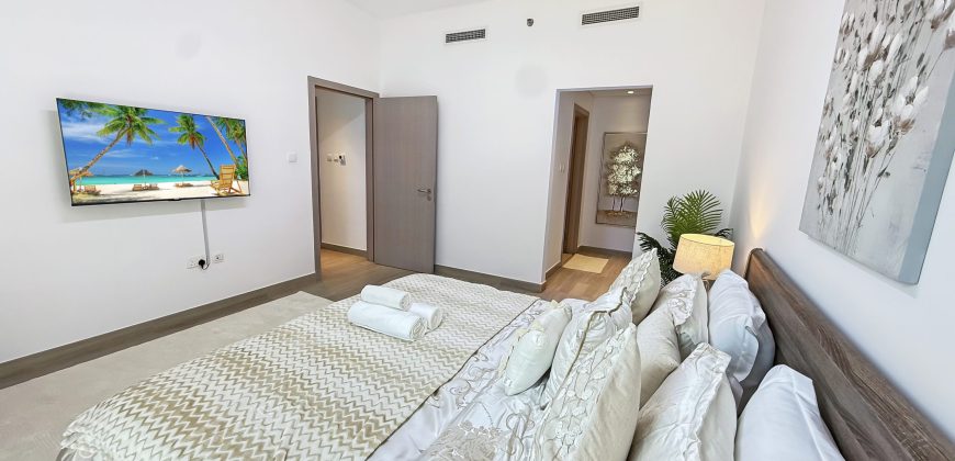 BEAUTIFUL LUXURY COZY 2BHK | FULLY FURNISHED | YAS ISLAND | 0% COMMISSION