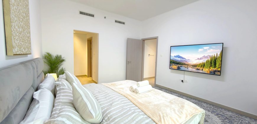 LUXURY COZY 2BHK | FULLY FURNISHED | YAS ISLAND | 0% COMMISSION